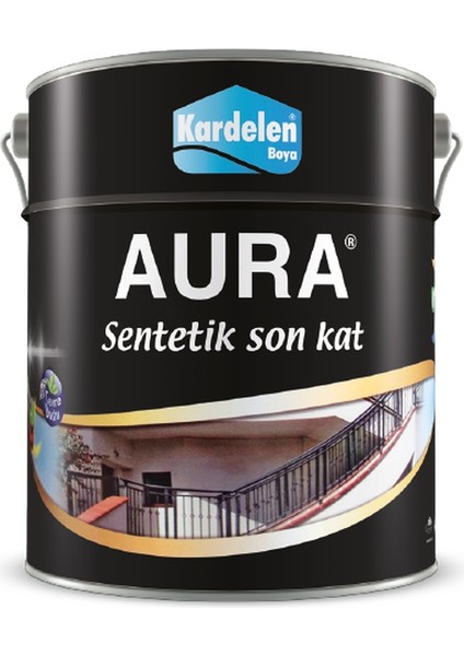 Aura Sentetik Yağlı Boya Yeşil 1kg