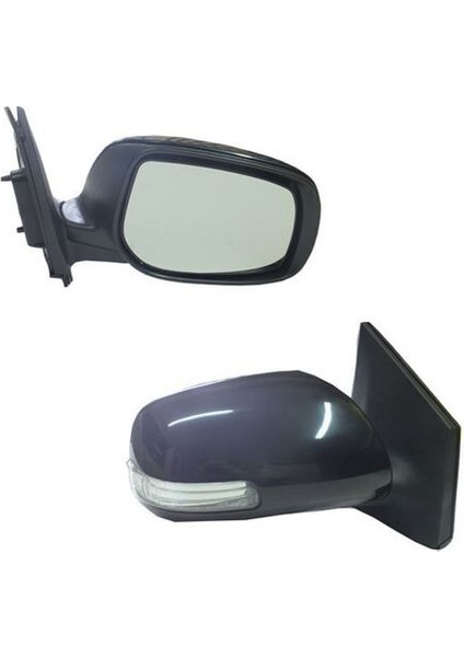 1071141 Dış Dikiz Aynası Sağ Corolla 10 Elektrikli Isıtmalı Katlanır Sinyalli Astarlı Konveks 7 Fıs VM-6264NEBR 8791012G90