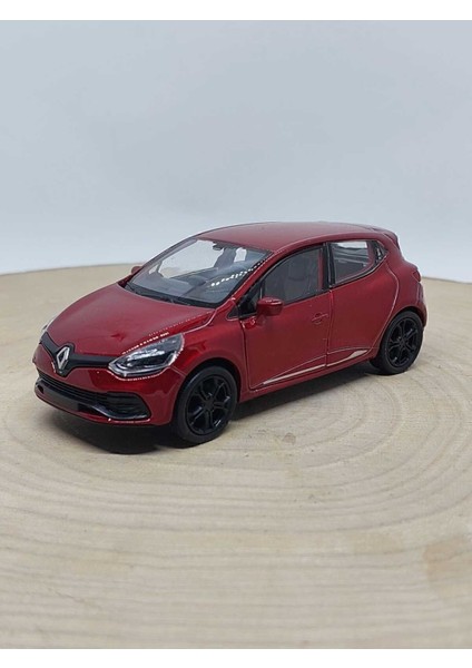 Renault Clio 4 Çek Bırak Metal Araba Beyaz Veya Kırmızı (Renk Belirtiniz)