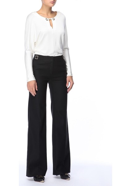 Bol Paça Kemer Detaylı Klasik Pamuklu Pantolon modelleri