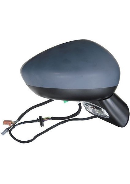 E-3542 Dış Dikiz Aynası C4 Ds4 Elektrikli Katlanır Ayna 10 13 Astarlı Sinyalli Sensörlü Sedan Sağ 8154.EK