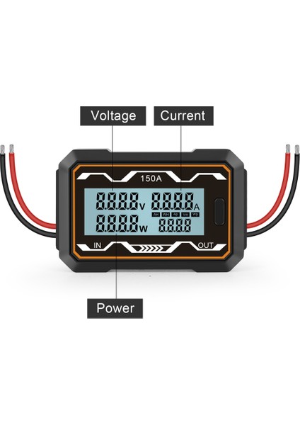 150A Voltmetre Ampermetre Rc Araba Akü Test Cihazı (Yurt Dışından)