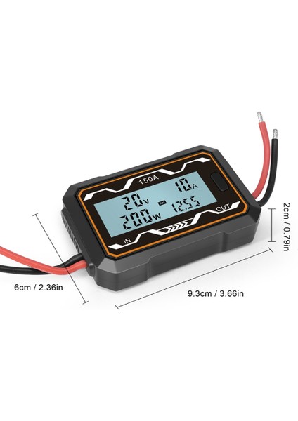 150A Voltmetre Ampermetre Rc Araba Akü Test Cihazı (Yurt Dışından)