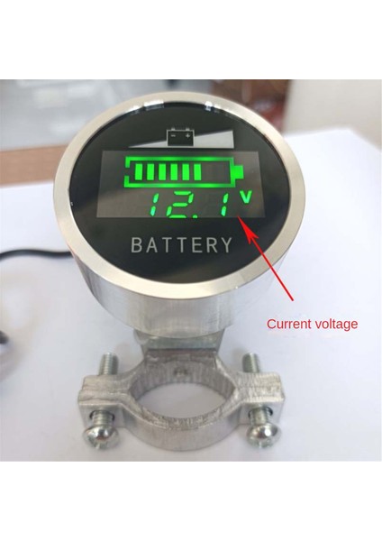 DC6-120V Pil Kapasite Göstergesi LED Voltmetre Voltaj Ölçer 48V (Yurt Dışından) indirimleri