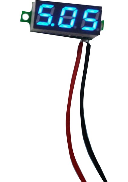 Dc 2.5-30V 0.28 Inç Dijital Voltmetre Voltmetre Volt Araba Mavi (Yurt Dışından)