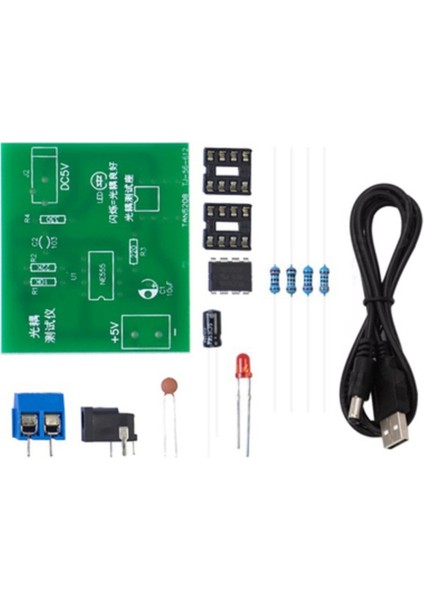 Optocoupler Test Kiti 555 Dc Kablolu Uygulama Devre Kartı (Yurt Dışından)