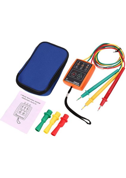 Faz Test Cihazı LED ve Buzzer ile Döner Alan Ölçüm Cihazı (Yurt Dışından) indirimleri