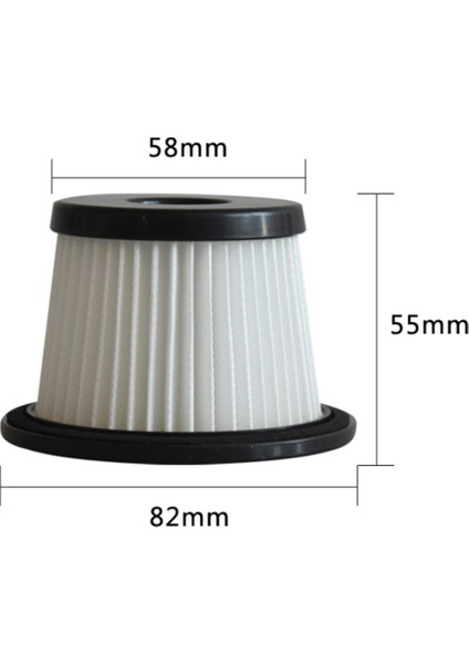 Moosoo K24 Kablosuz Elektrikli Süpürge Için Yedek Yedek Parça Hepa Filtresi (Yurt Dışından) modelleri
