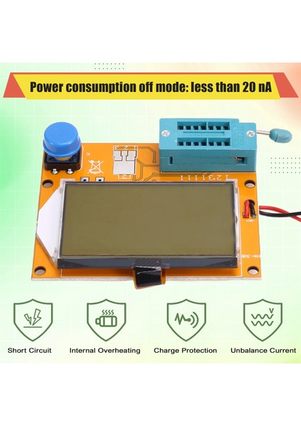 Lcr-T4 Metre Transistör Test Cihazı Için Alet Parçası (Yurt Dışından) indirimleri