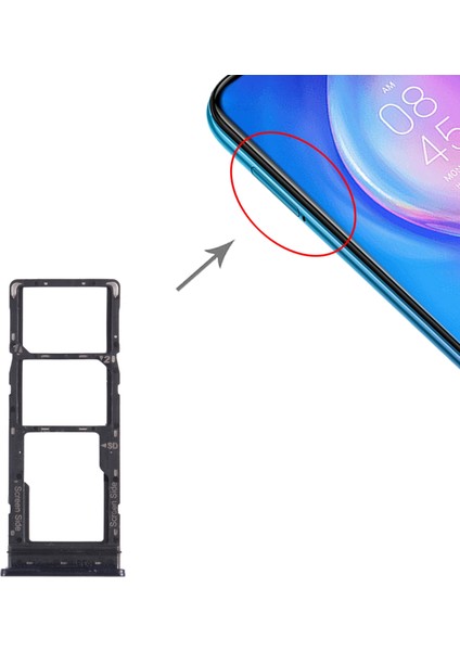 Tecno Spark 5 Air Için Tepsi + Mikro Sd Kart Tepsisi (Yurt Dışından)