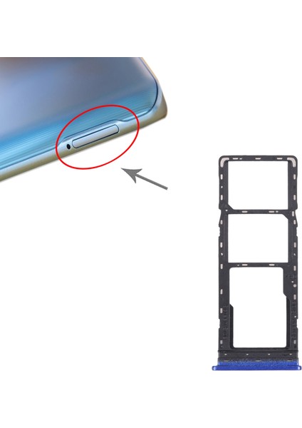 Tecno Camon 12 Pro Için Sım + Mikro Sd Kart Tepsisi (Yurt Dışından)