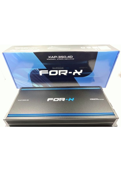 Amfi – 4 x 350 Rms Ses ve Bass Amfisi – XAP-350.4D Oto Anfi