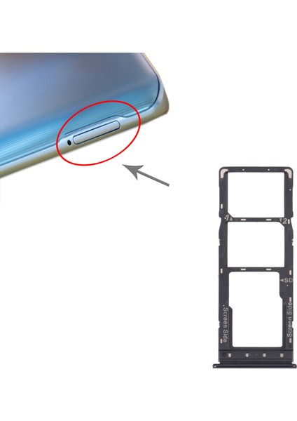 Tecno Spark 6 Ke7 Için Sım + Mikro Sd Kart Tepsisi (Yurt Dışından)