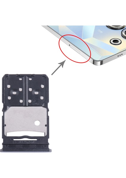 Tecno Camon 20 Pro Tepsi + Mikro Sd Kart Tepsisi Için (Yurt Dışından)