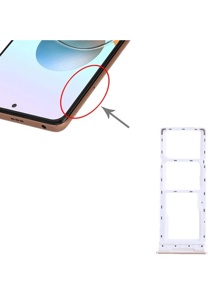 Tecno Camon 18 Sım + Tepsi + Mikro Sd Kart Tepsisi Için (Yurt Dışından)