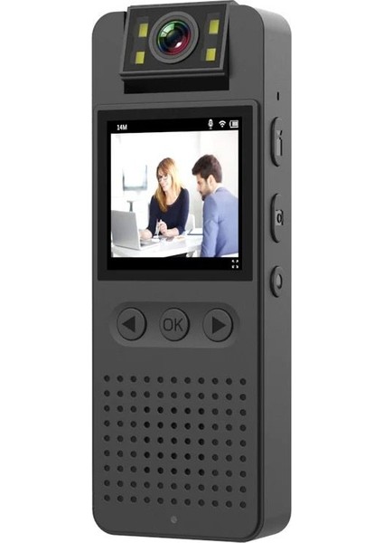 Vücut Kamerası Akıllı Wi-Fi Hareket Sensörlü 1080P (2MP) 1400MAH