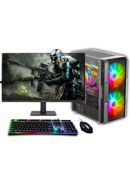 Gmx7763 İ7 12.Nesil 12700K 32Gb Ddr4 512 M2 Nvme 8Gb Rtx4060Tı "23.8 Oyun Bilgisayarı
