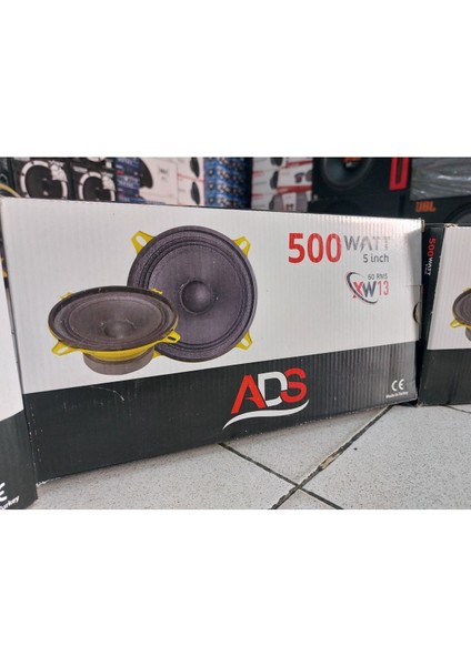 Şook Fiyat Hoparlör Fiyatına Midrange 13CM Ads Midrange 500WAAT modelleri