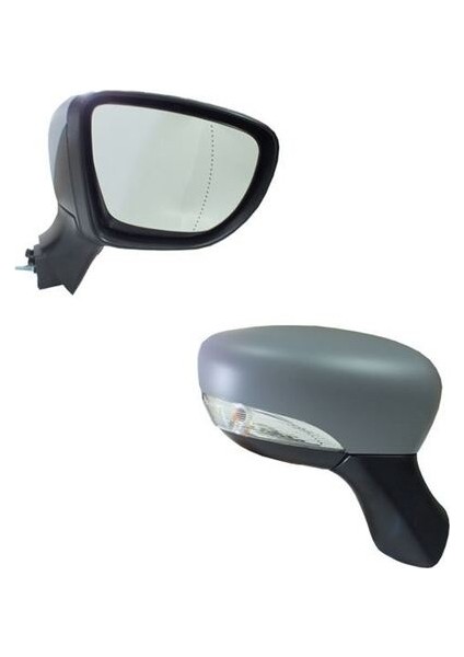 1014341 Dış Dikiz Aynası Sağ Clio 12 Elektrikli Isıtmalı Astarlı Sinyalli Sensörlü Konveks VM-6126EHPSR 963016226R