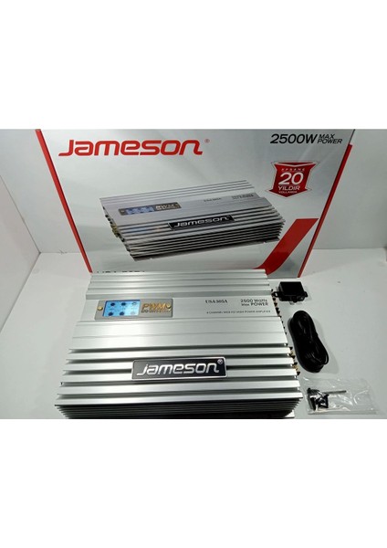 Amfi – USA-505A 125RMS x 4 Ses ve Bass Anfisi – Bass Kontrollü