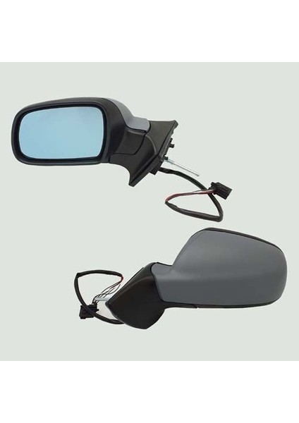 1043431 Dış Dikiz Aynası Sol 407 05 Elektrikli Isıtmalı Mavi Cam Astarlı Konveks 5 Fıs VM-204EHPL 8149.VF