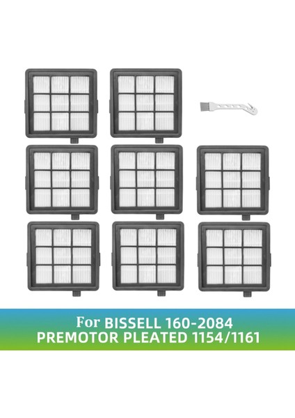 1154 116 Yıkama Zemin Makinesi Için 8 Adet Hepa Filtreler (Yurt Dışından) indirimleri