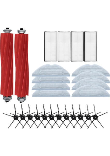 S7 S70 S75 T7S Paspas Bezi Yıkanabilir Hepa Filtre Yan Fırça Için (Yurt Dışından)