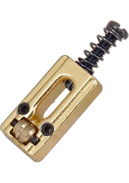 6 Adet Metal Gitar Köprü Eyer Topu Makaralı Dize Tremolo Köprü Eyer Elektro Gitar Yedek Parçaları, Altın (Yurt Dışından) fiyatları