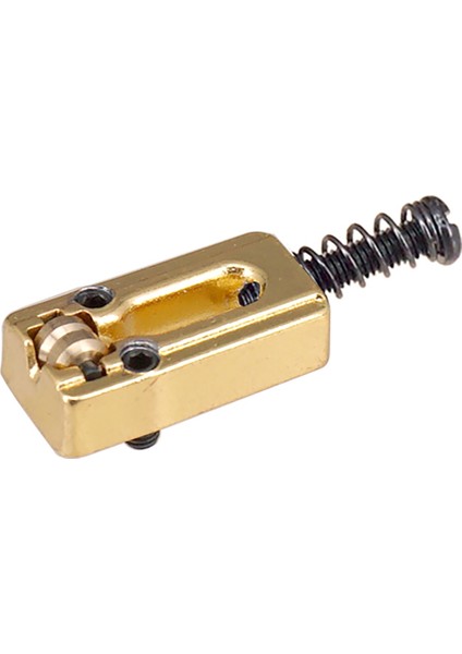 6 Adet Metal Gitar Köprü Eyer Topu Makaralı Dize Tremolo Köprü Eyer Elektro Gitar Yedek Parçaları, Altın (Yurt Dışından) fırsatları