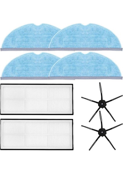 S7 T7 T7 Plus 8'li Paket, Filtre, Yan Fırça ve Silme ile Birlikte (Yurt Dışından)
