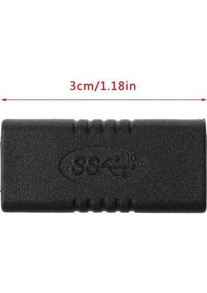 3x USB 3.1 Tip C Dişi Usb-C Uzatma Konnektör Adaptörü Dizüstü Bilgisayar Dönüştürücü Için Tablet Telefon (Yurt Dışından) indirimleri