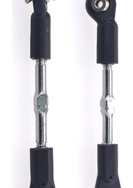 2 Adet 8124 Metal 75-85MM Eering Çubuğu 1/8 Zd Racing 9116 9020 9072 ile Uyumlu (Yurt Dışından)