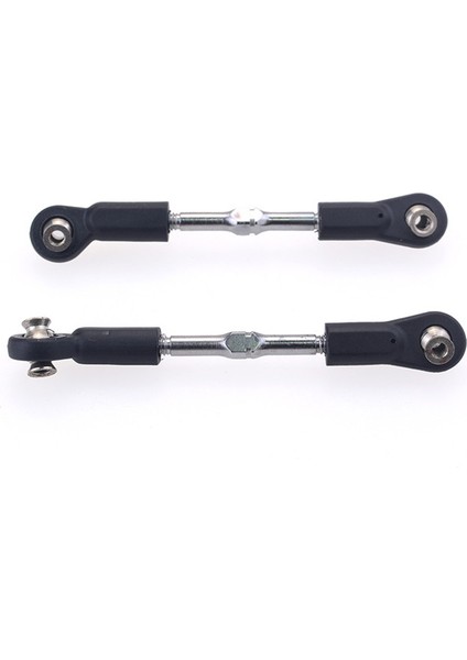 2 Adet 8124 Metal 75-85MM Eering Çubuğu 1/8 Zd Racing 9116 9020 9072 ile Uyumlu (Yurt Dışından)