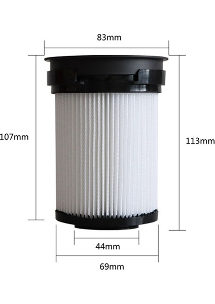 Triflex Hx1 11385020 9178017731 Parçaları Için 4 Adet Hepa Filtre (Yurt Dışından)
