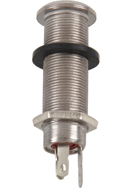 2x Elektro Gitar Jakı Krom Dişli Silindir Çıkış Giriş Jakı Fiş Soketleri 1/4 Inç Elektro Gitar Için (Yurt Dışından) fiyatları