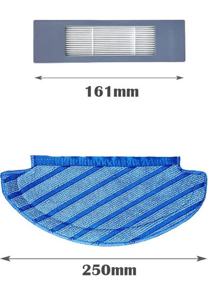 N8 N8 Pro T8 T8 T9 Için Ana Fırça Yan Fırça Hepa Filtresi (Yurt Dışından) fırsatları