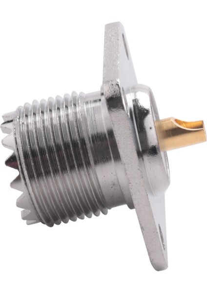 Uhf SO-239 Ham Radyo Için Dişi Jack Kare Şekli Lehim Kupası Koaksiyel (Yurt Dışından)