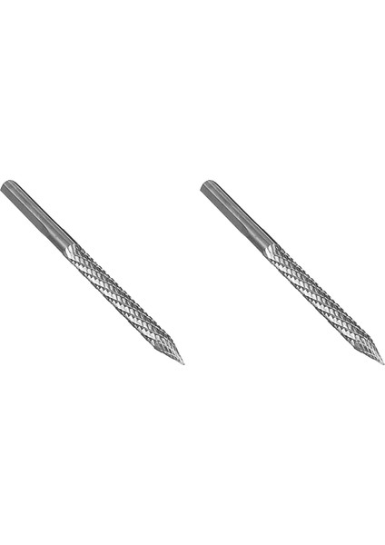 2 Adet 1/4in 6mm Yüksek Karbür Çelik Çapak Uçları Lastik Raybaları Karbür Kesiciler Döner Dosyaları Raybalar Tel Kesici Lastik (Yurt Dışından)