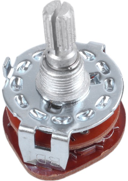 2x Elektronik Makine 4P3T 4 Kutuplu 3 Pozisyon 2 Güverte 16PIN Döner Anahtar (Yurt Dışından)