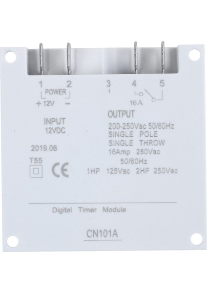 DC12V Dijital LCD Güç Programlanabilir Zamanlayıcı Zaman Anahtarı Rölesi 16A Amper (Yurt Dışından)