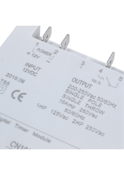DC12V Dijital LCD Güç Programlanabilir Zamanlayıcı Zaman Anahtarı Rölesi 16A Amper (Yurt Dışından)