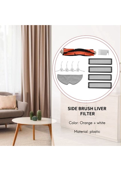 D9 Robotlu Süpürge Için Ana Fırça Hepa Filtre Paspas Bezi (Yurt Dışından) modelleri