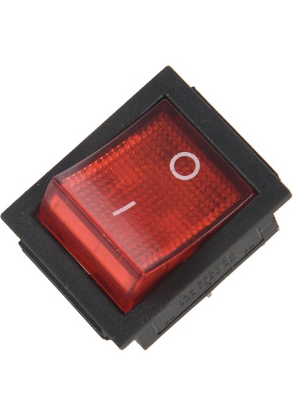 Kırmızı Işık 4 Pinli Dpst On/off Geçmeli Basmalı Anahtar 15A/250V 20A/125VAC (Yurt Dışından)