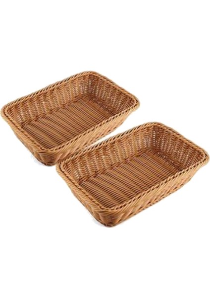 2 Adet Dikdörtgen Masa Veya Tezgah Teşhir Sepeti (Yurt Dışından)