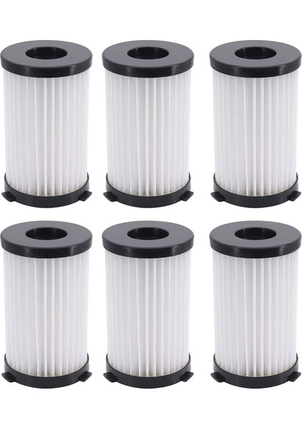 D600 D601 Elektrikli Süpürge Aksesuarları Için Yedek Parça Filtresi 6 Hepa Filtre + 6 Sünger Filtre (Yurt Dışından)
