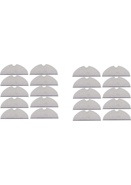 Max / Max + Paspas Aksesuarları Için 20 Adet S5 Max S6 S50 S55 Süpürme Robotu Paspas Parçaları (Yurt Dışından)