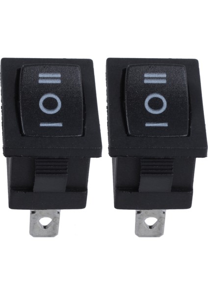 2x Spdt 3 Pozisyonlu Geçmeli Tekne Rocker Anahtarı Ac 250V/6A 125V/10A (Yurt Dışından)