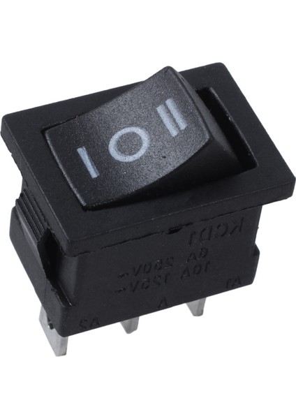 2x Spdt 3 Pozisyonlu Geçmeli Tekne Rocker Anahtarı Ac 250V/6A 125V/10A (Yurt Dışından)