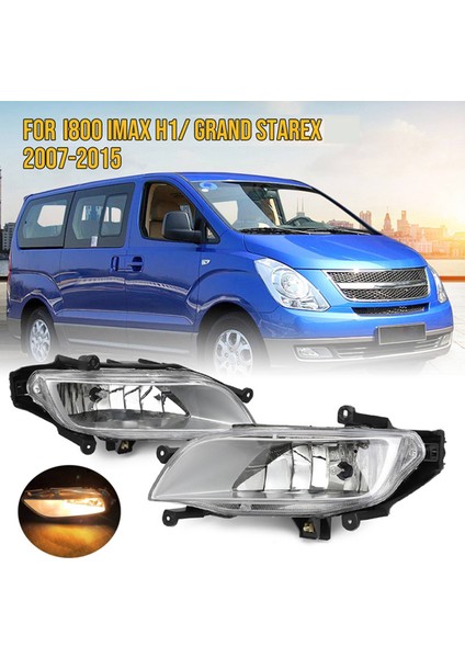 Sol Ön Tampon Sis Lambası Sürüş Sis Lambası Hyundai I800 Imax ile Uyumlu (Yurt Dışından)