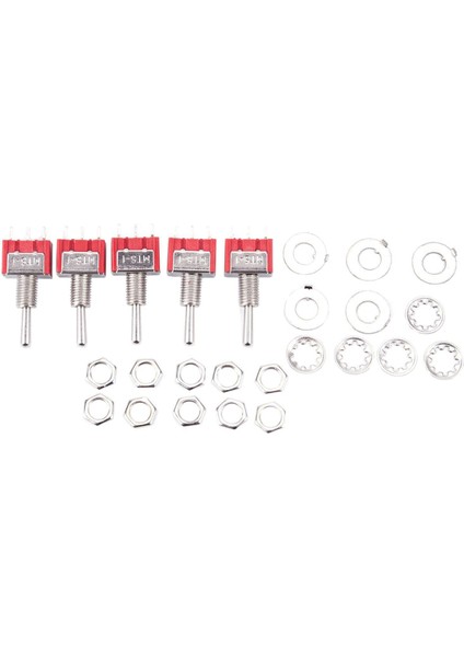 Mini Anlık (Açık)Kapalı(Açık) Geçiş Anahtarı Model Demiryolu Spdt 12V (Yurt Dışından)
